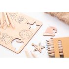 Ravya karácsonyi színezős formakereső játék