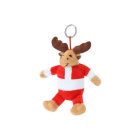Velin karácsonyi plüss kulcstartó, rénszarvas
