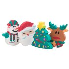 Flop karácsonyi radír szett