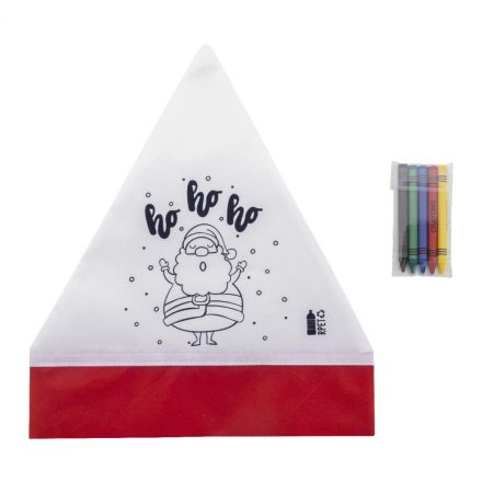 Julfar Hat színezhető Mikulássapka