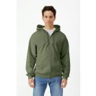 Gildan GISF600 SOFTSTYLE® MIDWEIGHT FLEECE ADULT FULL ZIP HOODED SWEATSHIRT 4XL
