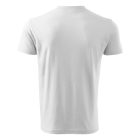 V-neck póló unisex fehér XL