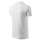 V-neck póló unisex fehér XL