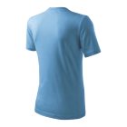Heavy póló unisex azúrkék L