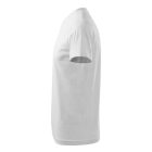 Heavy V-neck póló unisex fehér M