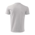 Heavy New póló unisex világosszürke melírozott XL
