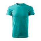 Heavy New póló unisex smaragdzöld S