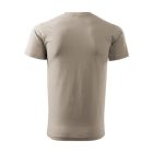 Heavy New póló unisex drappos szürke XS
