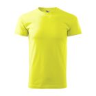 Heavy New póló unisex neon sárga 3XL