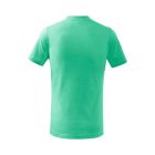 Basic póló gyerek menta 158 cm/12 éves