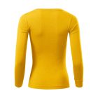 Fit-T LS póló női sárga 2XL