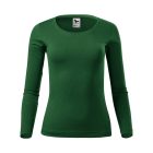 Fit-T LS póló női üvegzöld XS