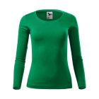 Fit-T LS póló női fűzöld XS
