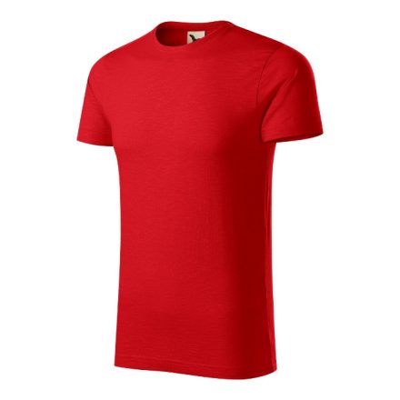Native (GOTS) póló férfi piros 3XL