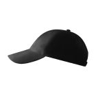 6P sapka unisex fekete állitható