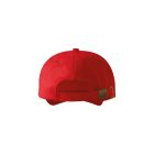 6P sapka unisex piros állitható