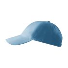 6P sapka unisex azúrkék állitható
