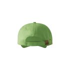 6P sapka unisex borsózöld állitható