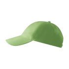 6P sapka unisex borsózöld állitható