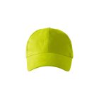 6P sapka unisex lime állitható