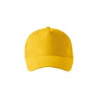 5P sapka unisex sárga állitható