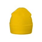 Beanie sapka unisex sárga uni