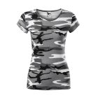 Camo Pure póló női szürke terepszín S
