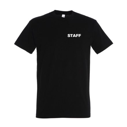STAFF póló - fekete