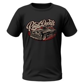 Amerikai vintage autós póló