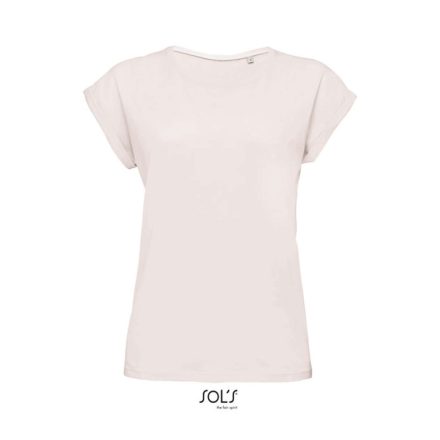 Sol's 01406 női, kereknyakú póló - creamy pink