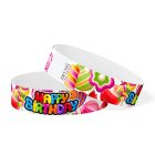Születésnapi Happy Birthday karszalag 